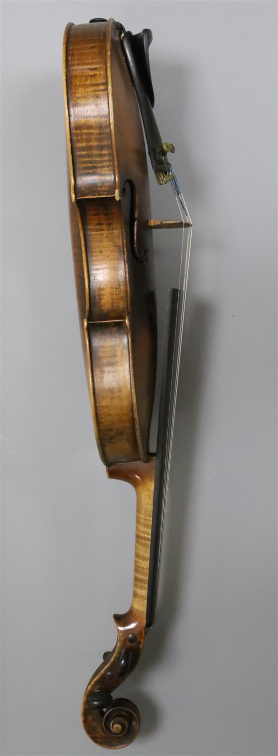 A German violin, by Georg Kloz (Klotz), 18th century,